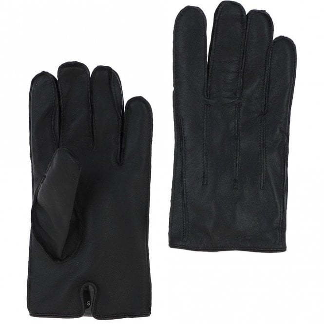 Ashwood Touch Screen Friendly Leather Gloves Black : 821
