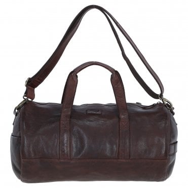 Ashwood Unisex Barrel Gym Bag Brandy: d-96