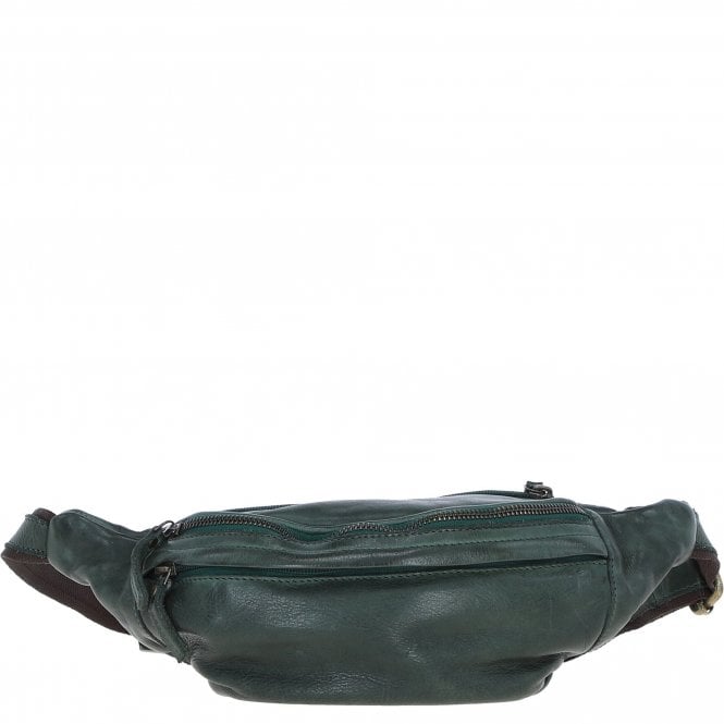 Ashwood Unisex Bum Bag Green: D-102