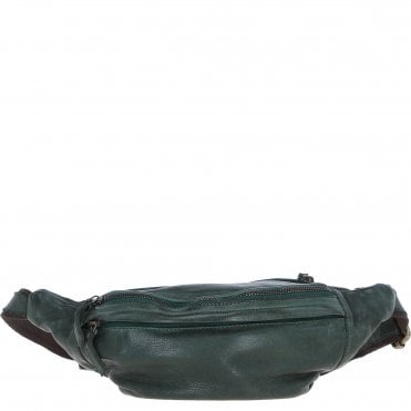 Ashwood Unisex Bum Bag Green: D-102