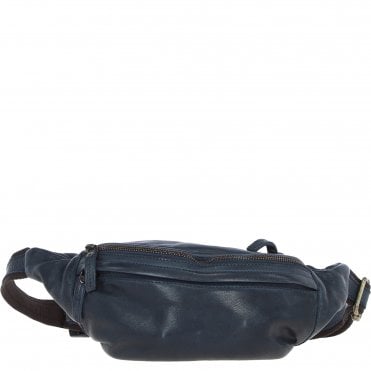 Ashwood Unisex Bum Bag Navy: D-102