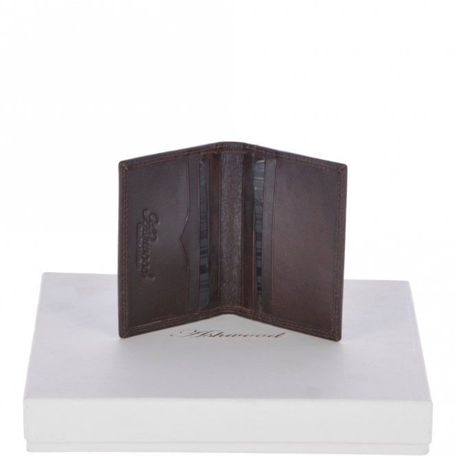 Ashwood Vegetable Tanned 8 Card holder Wallet Brown : 1290-VT