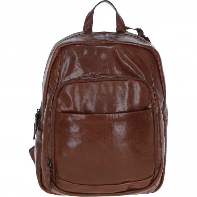 Ashwood Vegetable Tanned Leather Backpack Chestnut : 11319
