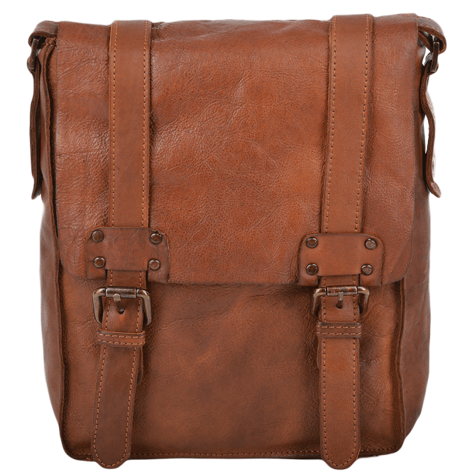 Ashwood Vintage A4 Messenger Bag Rust : 7995
