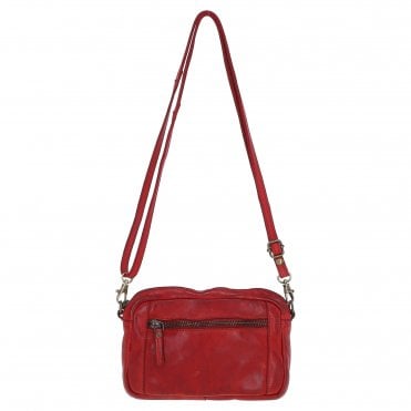 Ashwood Vintage Cross Body Bag Red: D-98