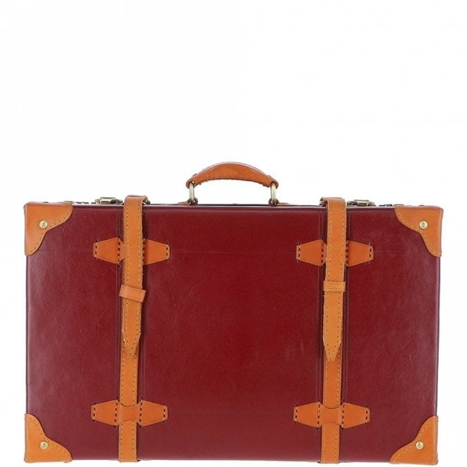 Ashwood Vintage Leather Trunk Red: VIN-18