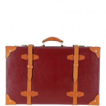 Ashwood Vintage Leather Trunk Red: VIN-18