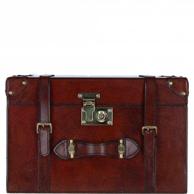Ashwood Vintage Medium Leather Box: LF-185