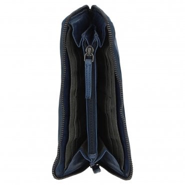 Ashwood Vintage Purse Navy: D-100