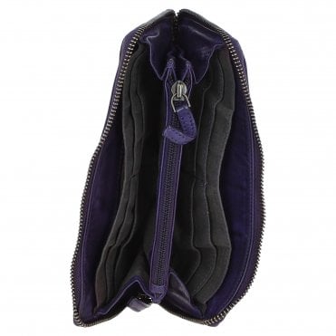 Ashwood Vintage Purse Purple: D-100