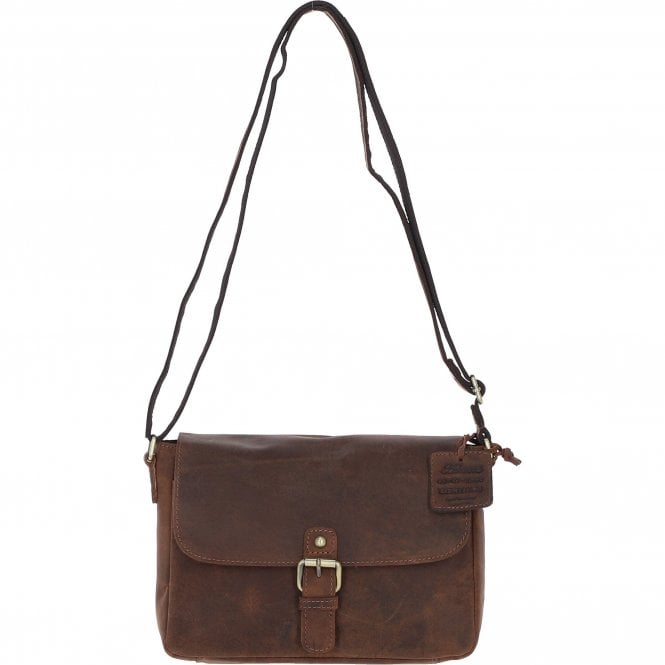 Ashwood Vintage Satchel Leather Handbag Mud/brown: Kidderminster