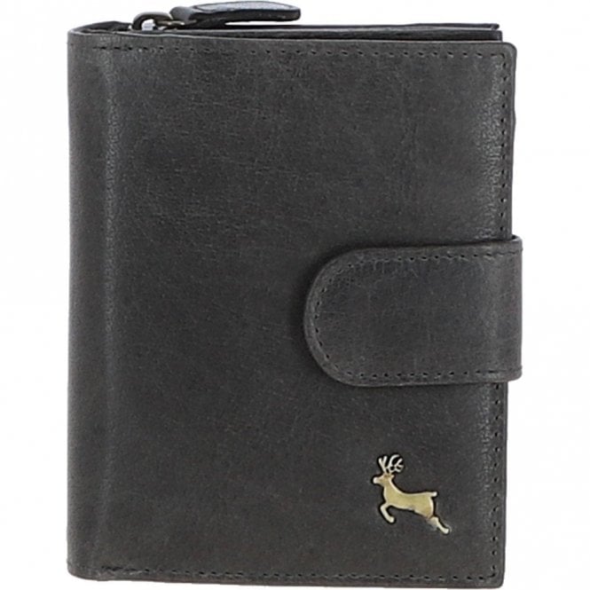 Ashwood Women's Vintage Wash Leather Wallet Purse Grey: G-41