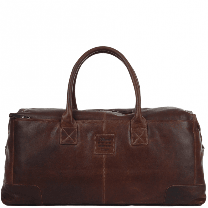 Ashwood X-Large Leather Holdall Tan/brown : 4556