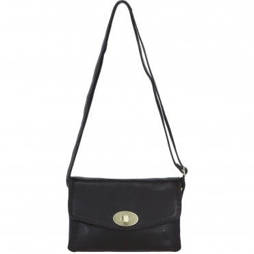 Elegant Ashwood Leather Crossbody Bag Brown: M-82