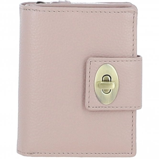 Ashwood Elegant Leather Purse Beige: Y-60