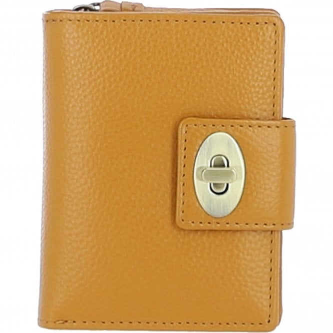 Ashwood Elegant Leather Purse Mustard: Y-60