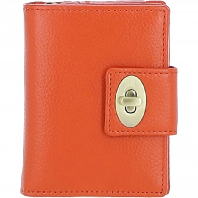 Ashwood Elegant Leather Purse Orange: Y-60