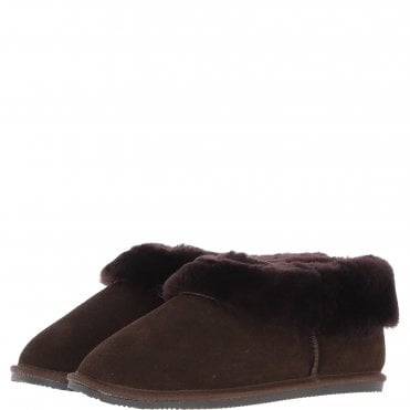 Fenland Chloe Booties Brown