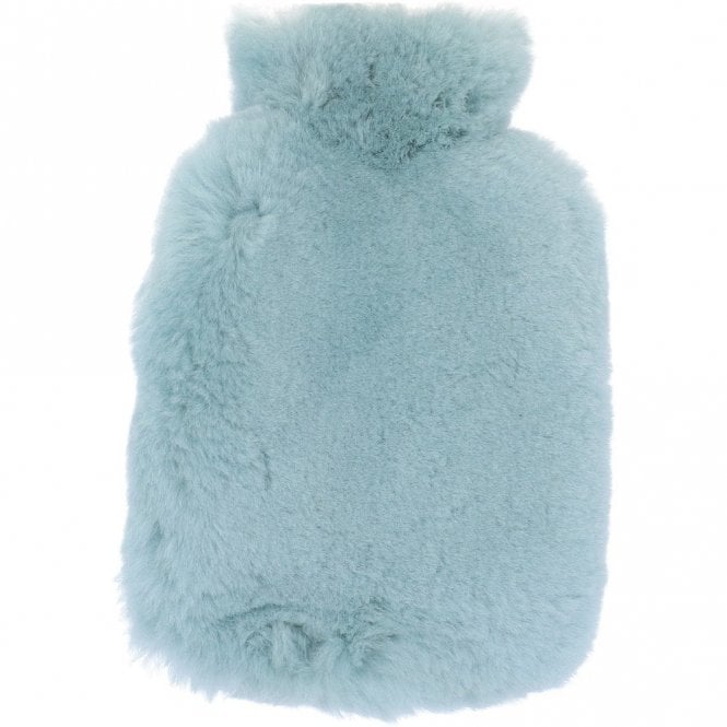 Fenland Hot Water Bottle Cover Duck Egg:FF-MINI HWB 1L