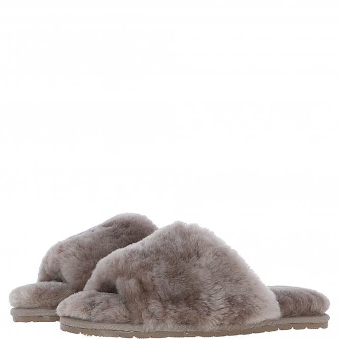 Fenland Ladies Sheepskin Sliders Mink: Suzy