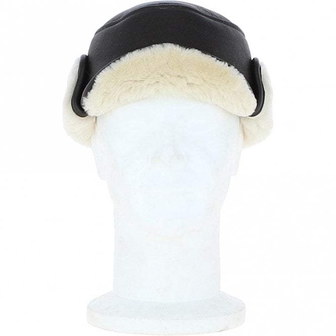 Fenland Mens Sheepskin Hunter Hat Brown: FEN-011