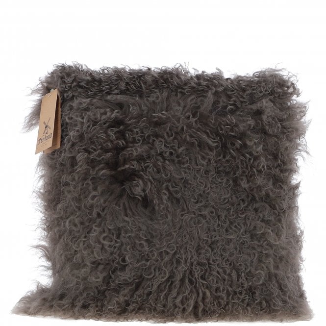 Fenland Sheepskin Cushion Mushroom: FF-Tibetan