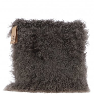 Fenland Sheepskin Cushion Mushroom: FF-Tibetan