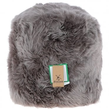 Fenland Sheepskin Pouffe Stool Mink: FF-POUFFE