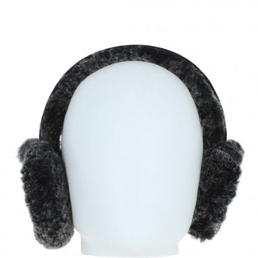 Fenland Sheepskin Winter Earmuffs Black: FEN-207