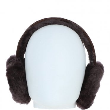 Fenland Sheepskin Winter Earmuffs Brown: FEN-207