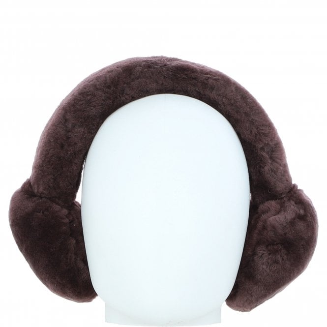 Fenland Sheepskin Winter Earmuffs Brown: FEN-209
