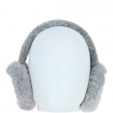 Fenland Sheepskin Winter Earmuffs Grey: FEN-207