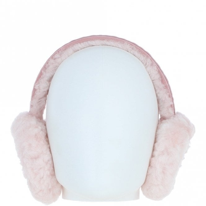 Fenland Sheepskin Winter Earmuffs Pink: FEN-207