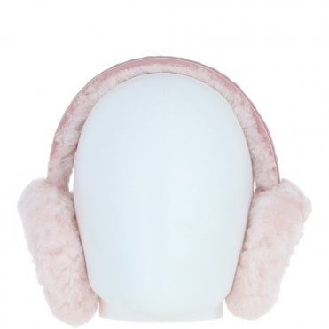 Fenland Sheepskin Winter Earmuffs Pink: FEN-207