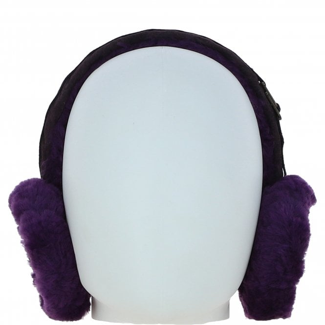 Fenland Sheepskin Winter Earmuffs Purple: Fen-205 Kids