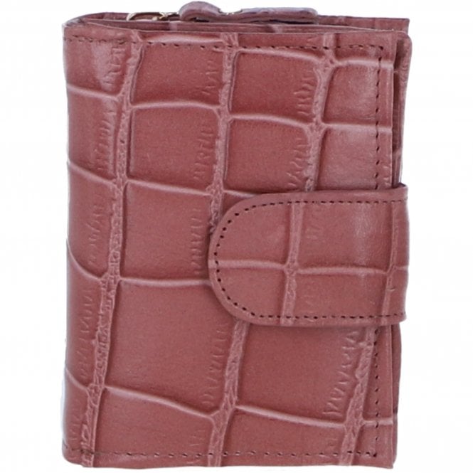 Ashwood Ladies Leather RFID Protected Purse in Rosa: C-70