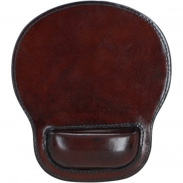 Premium Ashwood Leather Mouse Pad Chestnut: LF-103