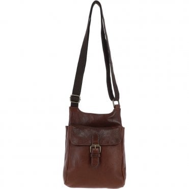 Small Ashwood Hi Veg Leather Travel Bag Tempo Brown : 8142