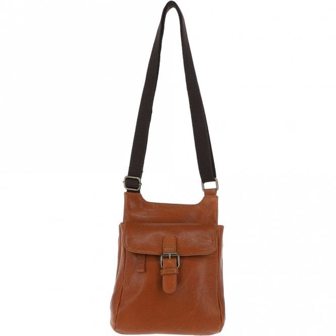 Ashwood Small Hi Veg Leather Travel Bag Tempo Tan : 8142