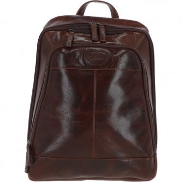 Unisex Ashwood Hi Veg Leather Backpack Tempo Brown : 8144
