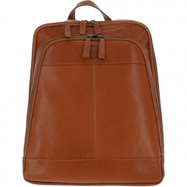 Unisex Ashwood Hi Veg Leather Backpack Tempo Tan : 8144